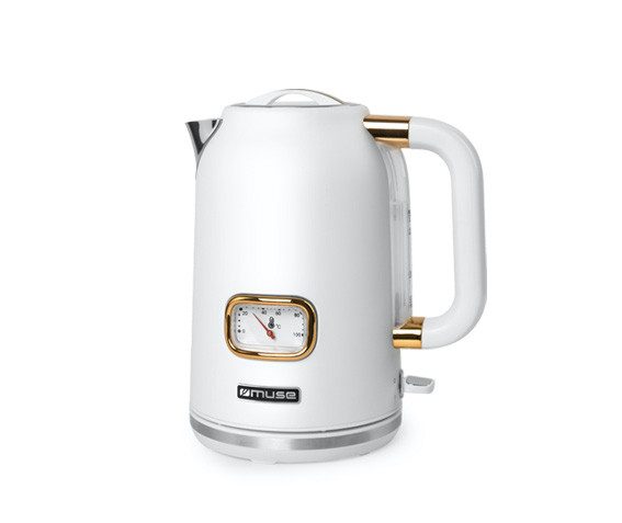 Чайник электрический Muse 1,7 л белый MS-030 W
