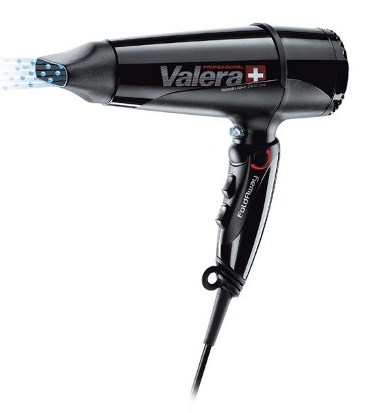 Фен профессиональный Valera Swiss Light 5040 FOLD AWAY Ionic  (SL5400T)