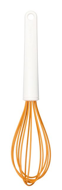 Венчик с силиконовым покрытием Fiskars Functional Form, белый (1023613)