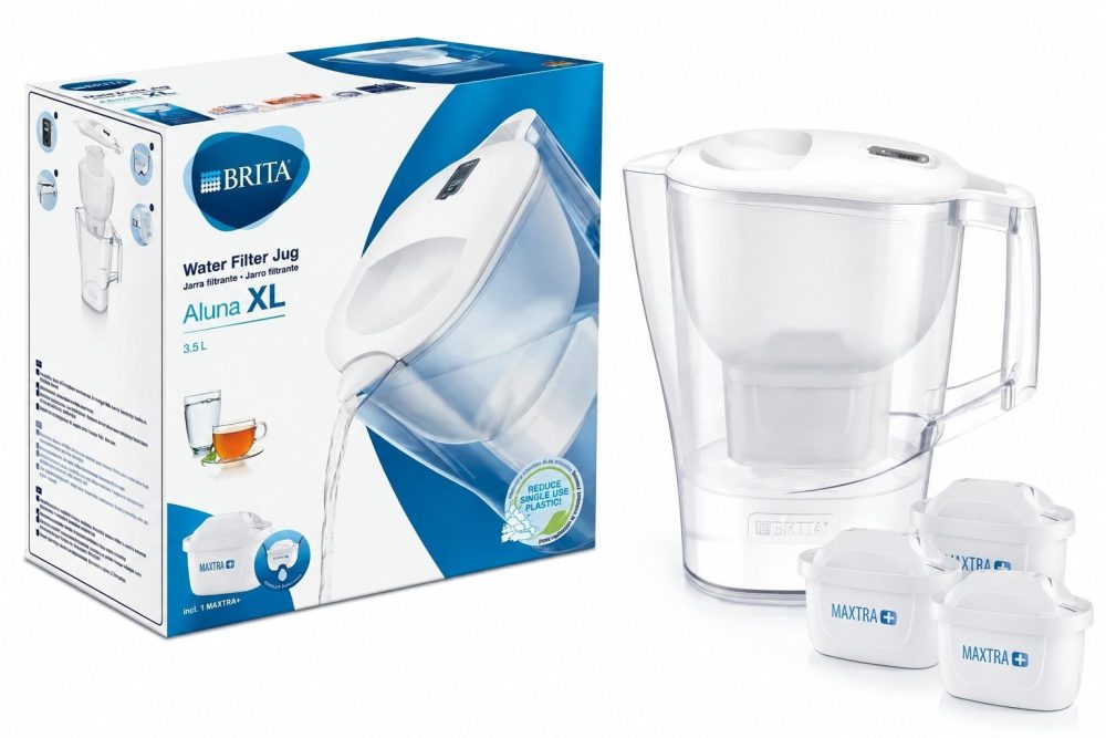 Фільтр-глечик Brita  Aluna_eu XL білий, 3 картриджа (M1024025)