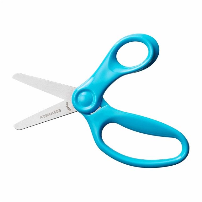 Ножницы детские Fiskars 13 см, бирюзовые (1064072)