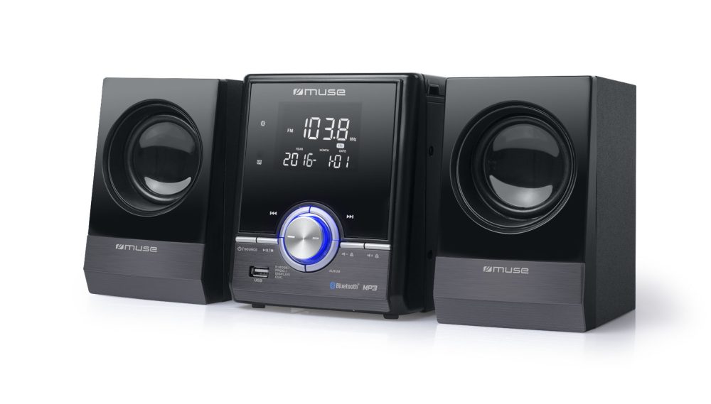 Микросистема Muse M-38 BT Black