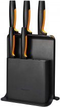 Набор ножей Fiskars Functional Form с черной подставкой 5 шт (1057554)