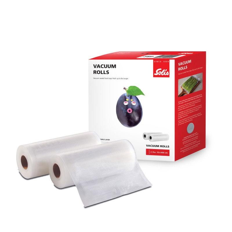 Пакеты-рулоны для вакууматора Solis 15x600 см, 2 шт (92252)
