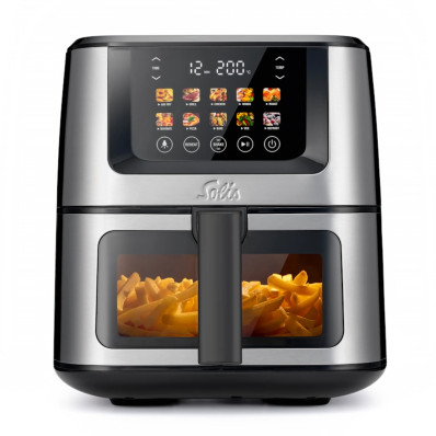 Мультипіч (аерогриль) Solis Air Fry & Dry XL 7,5л чорна (97978)