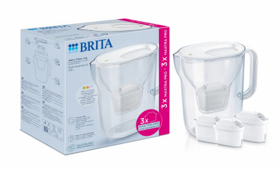 Фильтр-кувшин Brita Style Essential XL Mxpro белый+ 3 картриджа (1058705)