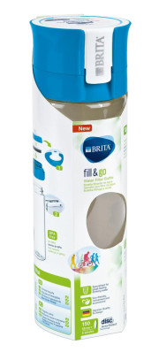 Фільтр-пляшка Brita Vital  600 мл блакитна (1020103)