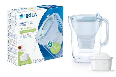 Фільтр-глечик Brita Style eco LED MXpro світло-синій (1055745)