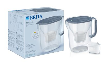 Фильтр-кувшин Brita Style Essential XL Mxpro серо-голубой (1061054)
