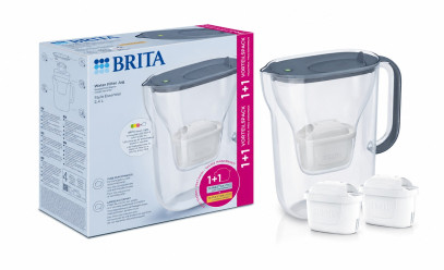 Фильтр-кувшин Brita Style Essential Mxpro серо-голубой + 2 картриджа (1057796)