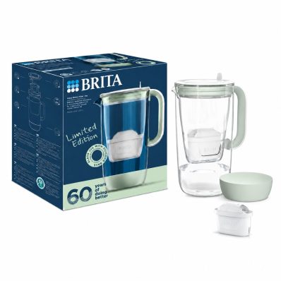 Фильтр-кувшинк Brita ONE LED MXpro стеклянный светло-зеленый (1061075)
