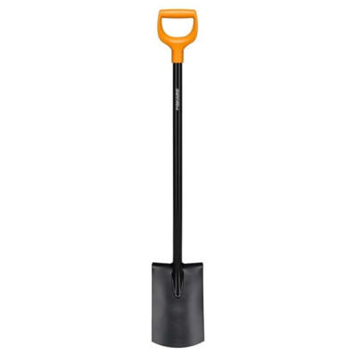Лопата з закругленим лезом Fiskars Solid Metal (1066717)