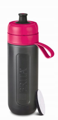 Фільтр-пляшка Brita Active 600 мл рожева (1020337)