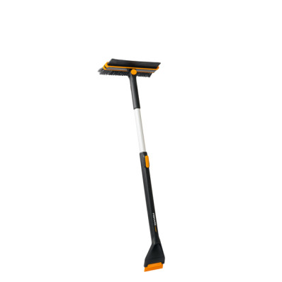 Щітка-скребок телескопічна поворотна Fiskars X-series (1078492)